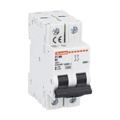 LOVATO - LOVP1MB2PB16 INTERRUTT. MAGNETOTERMICO 2P B 16A 10KA