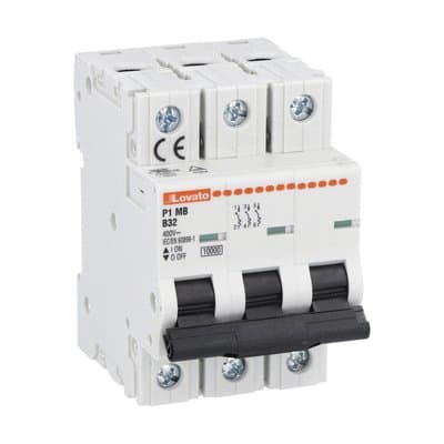 LOVATO - LOVP1MB3PB13 INTERRUTT. MAGNETOTERMICO 3P B 13A 10KA