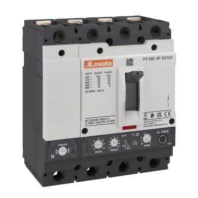 LOVATO - LOVP5ME4PS0160 INTERRUTTORE 4P 160A - ICU 50KA
