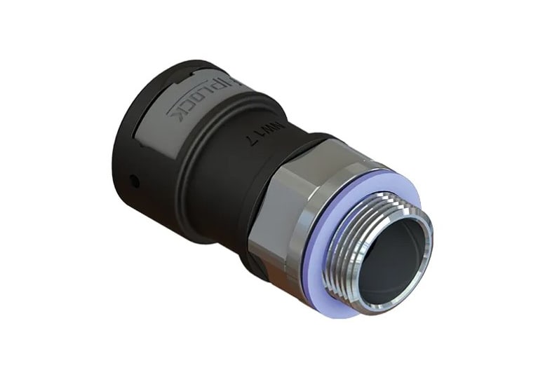 EURO 2000 SPA - UROP303640 RACCORDO DRITTO GIREVOLE NW 36 M40X1,5