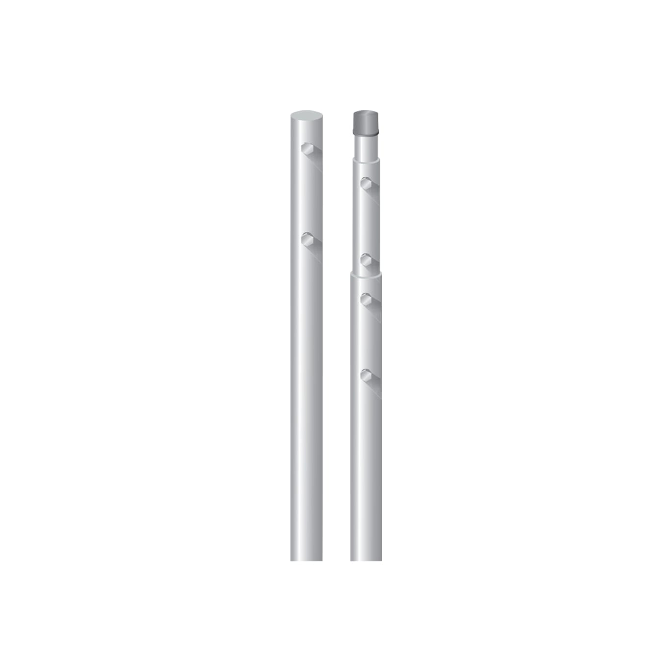 FAIT SRL - FIT7000009 D60 - PALO INNESTO H 3 MT Ø 60 MM