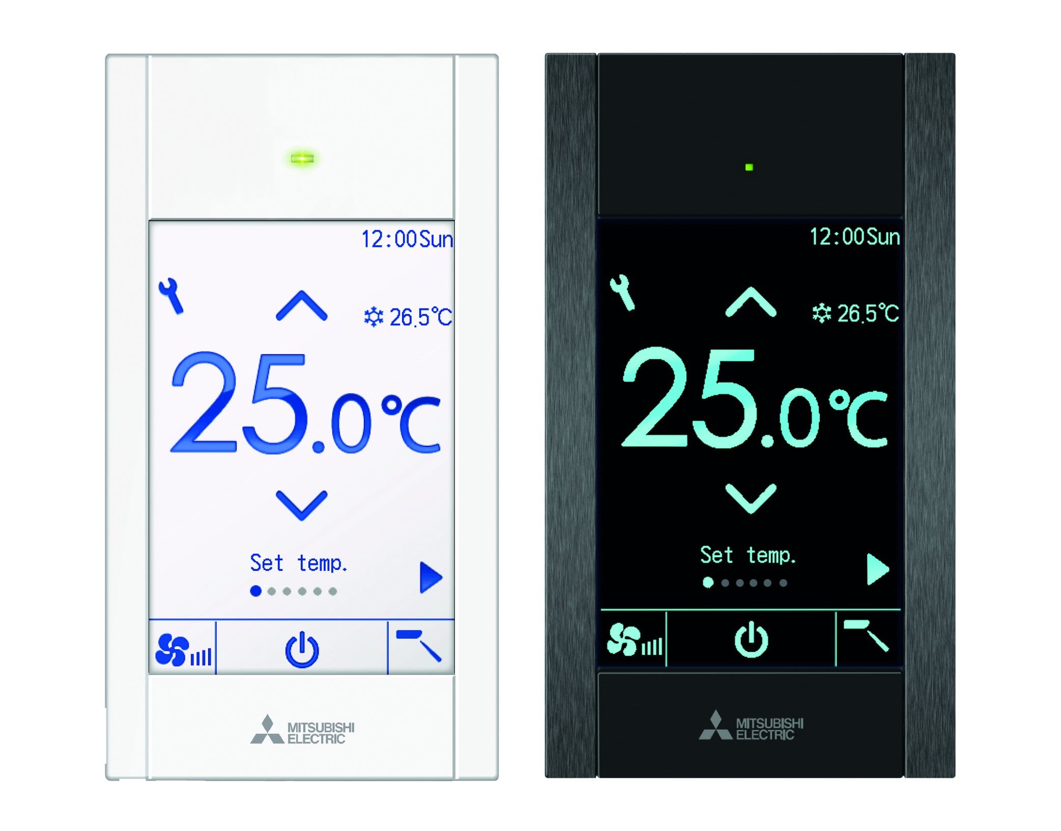 MITSUBISHI ELECTRIC - MTS315708 PAR-CT01MAA-PB COMANDO REMOTO NERO E BLU