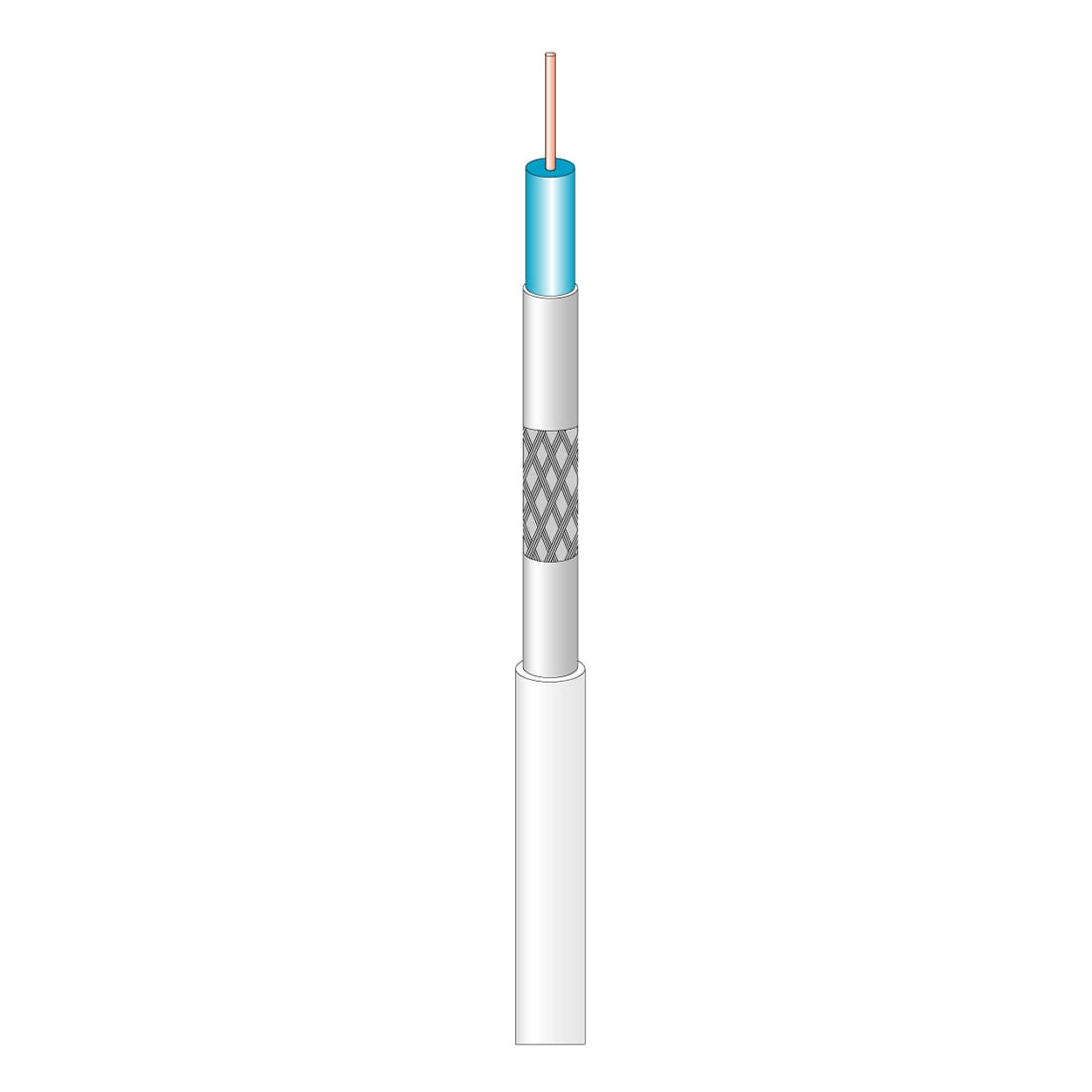 FRACARRO - FRAPAS4007111 PAS4007111 COAX DUAL FOIL PVC17 DB