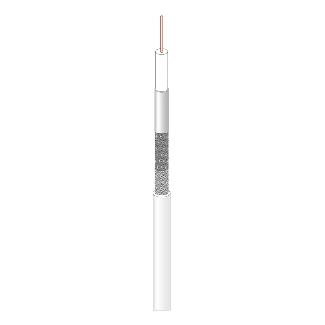 FRACARRO - FRA287876 PAS4025250 CAVO COAX 5MM TRISHIELD