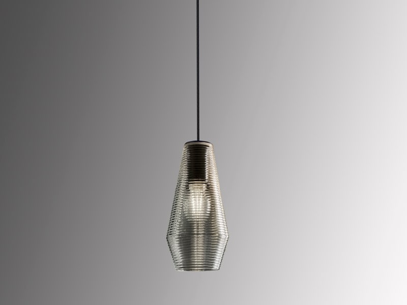 PANZERI CARLO - PAZL09753.000.0200 OLIVIA: SOSP. NERO/DIFF:ACCIAIO 2700K CR