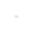 PANZERI CARLO - PAZXM2033-T BROOKLYN: SIST.INCASSO TAPPI X2 BIANCO