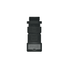 EURO 2000 SPA - UROP82325 RACC. PRESS. MF PA66 NW17 M25 NERO