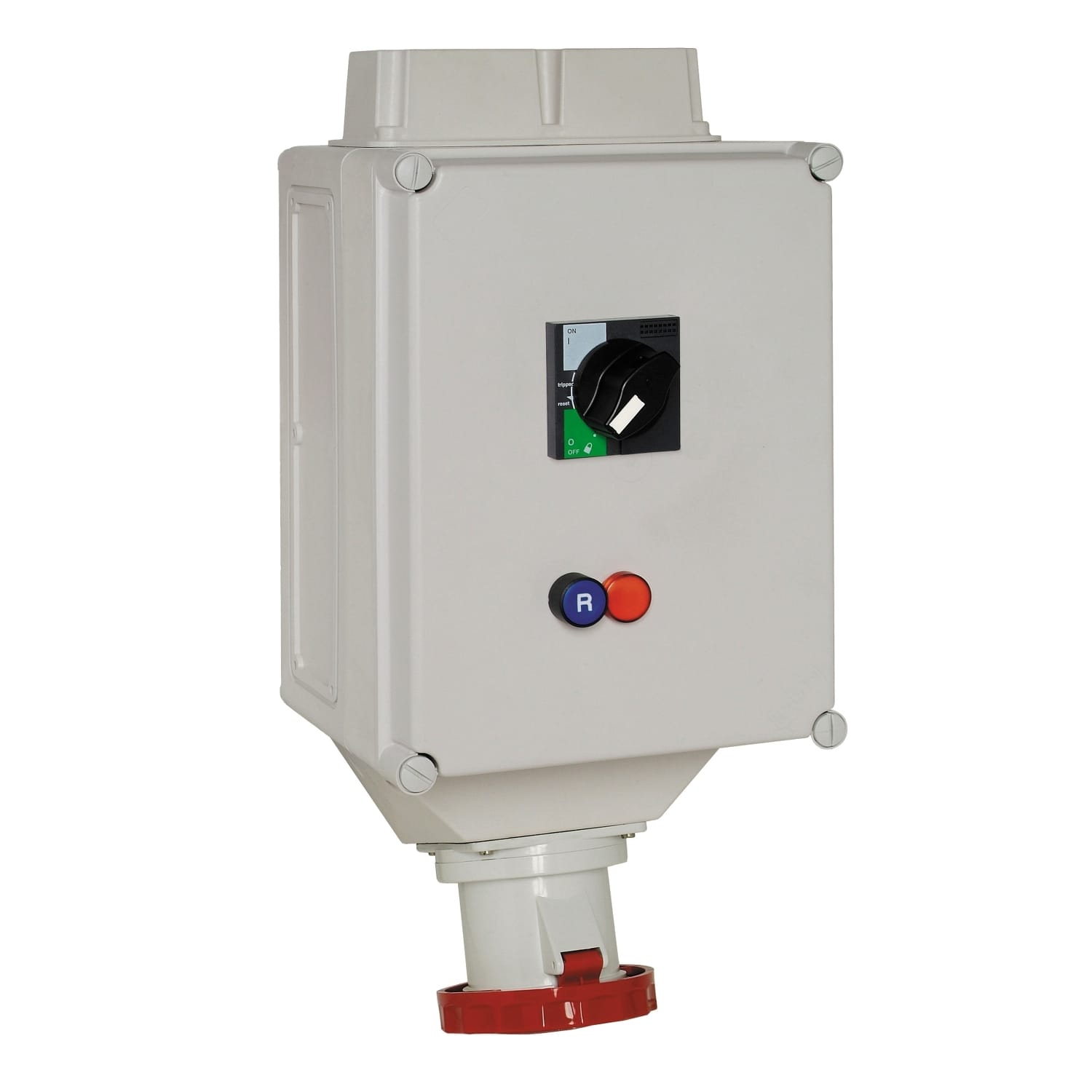 SCHNEIDER ELECTRIC - SNR82495 Wandsteckdose verrieg. m. LS-Schalter ,