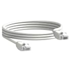 SCHNEIDER ELECTRIC - SNRTRV00820 Cavo - 2 x RJ45 maschio - L = 2 m - Per NSX100..250 / NSX400..630 - 5/conf