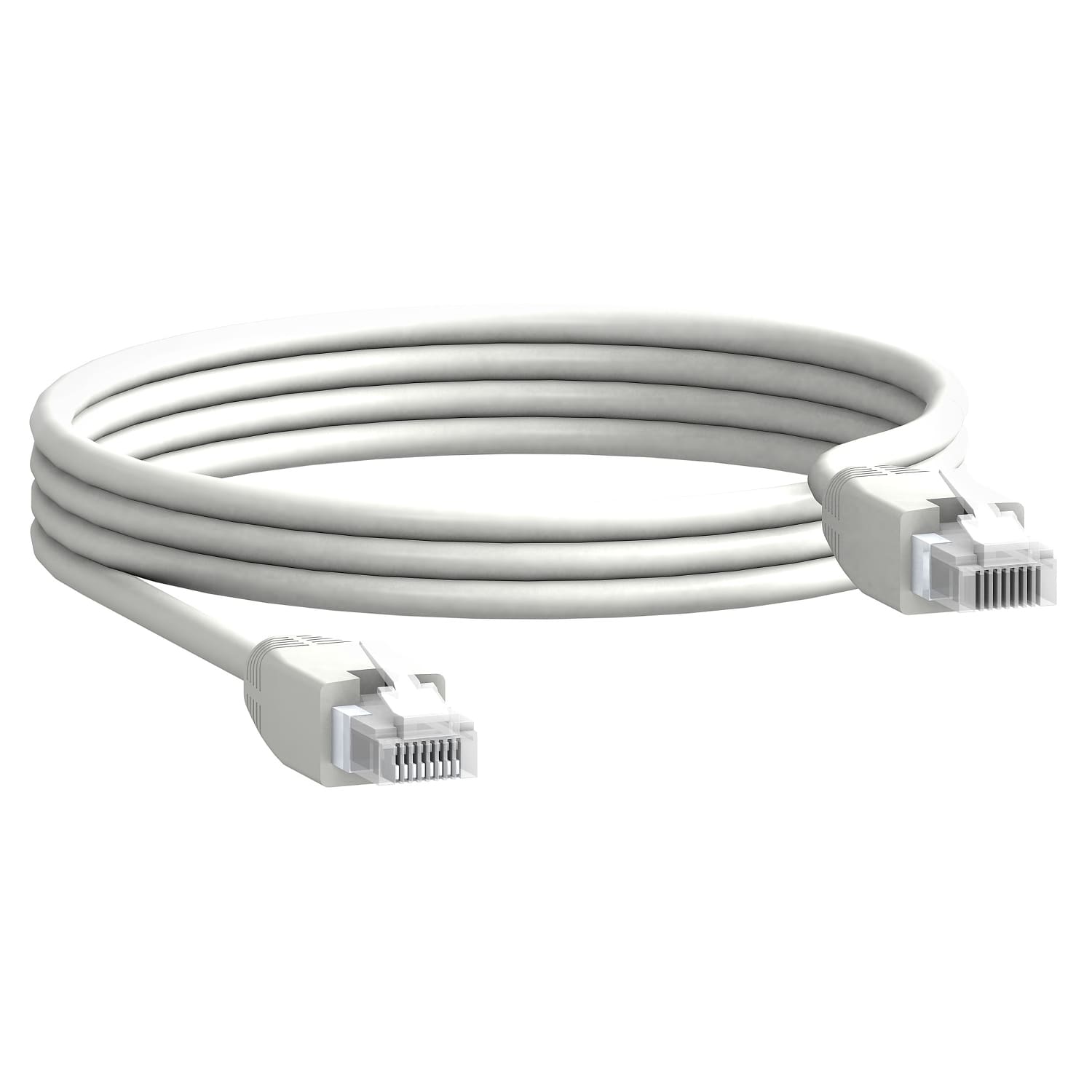 SCHNEIDER ELECTRIC - SNRTRV00830 Cavo - 2 x RJ45 maschio - L = 3 m - Per NSX100..250 / NSX400..630 - 5/conf