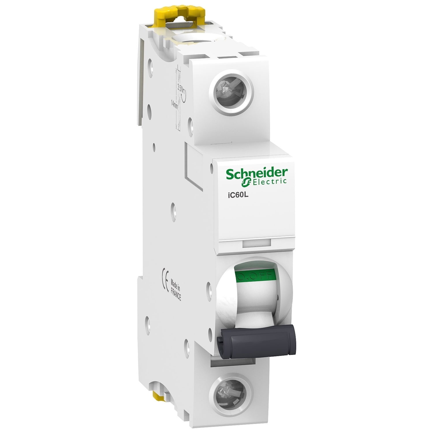 SCHNEIDER ELECTRIC - SNRA9F94163 Interruttore magnetotermico iC60L 1P C 63A 15kA