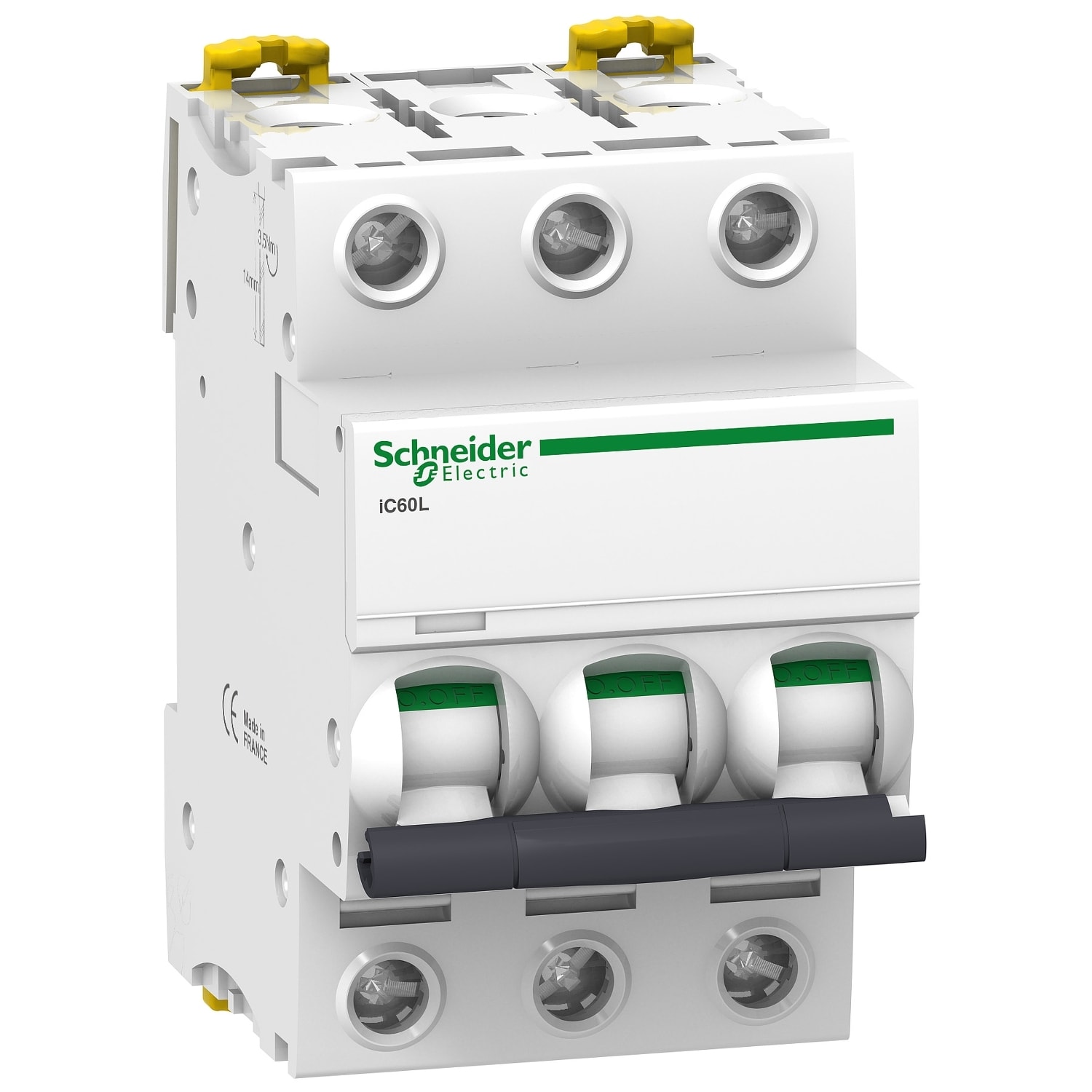 SCHNEIDER ELECTRIC - SNRA9F95306 IC60L 3P K 6A 15000A