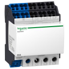 SCHNEIDER ELECTRIC - SNRLVS04041 Blocco di distribuzione Linergy DX 4P 63A 4 moduli 24 fori collegamento rapido inferiore