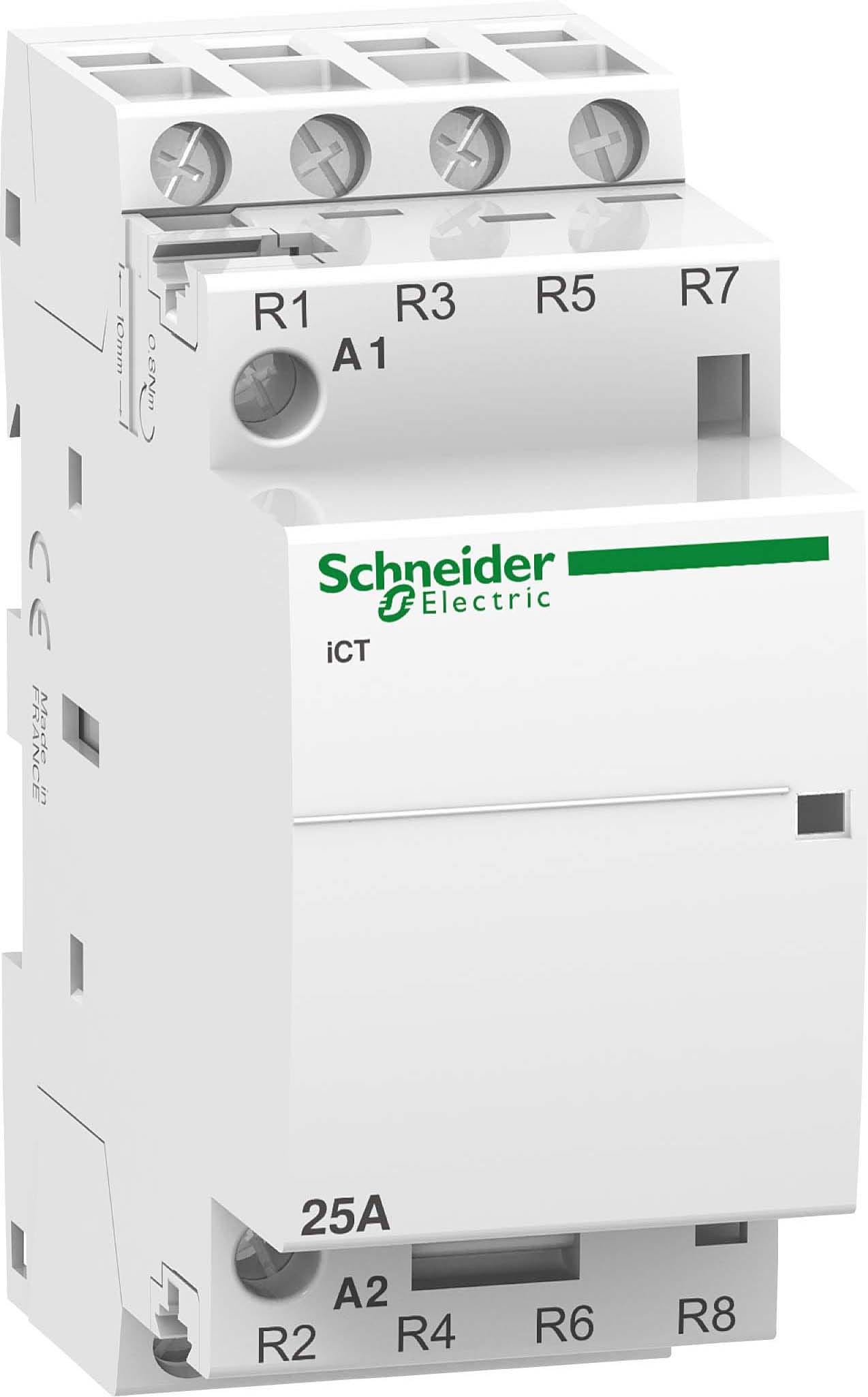 SCHNEIDER ELECTRIC - SNRA9C20837 Contattore iCT 4NC 25A comando 230÷240Vca