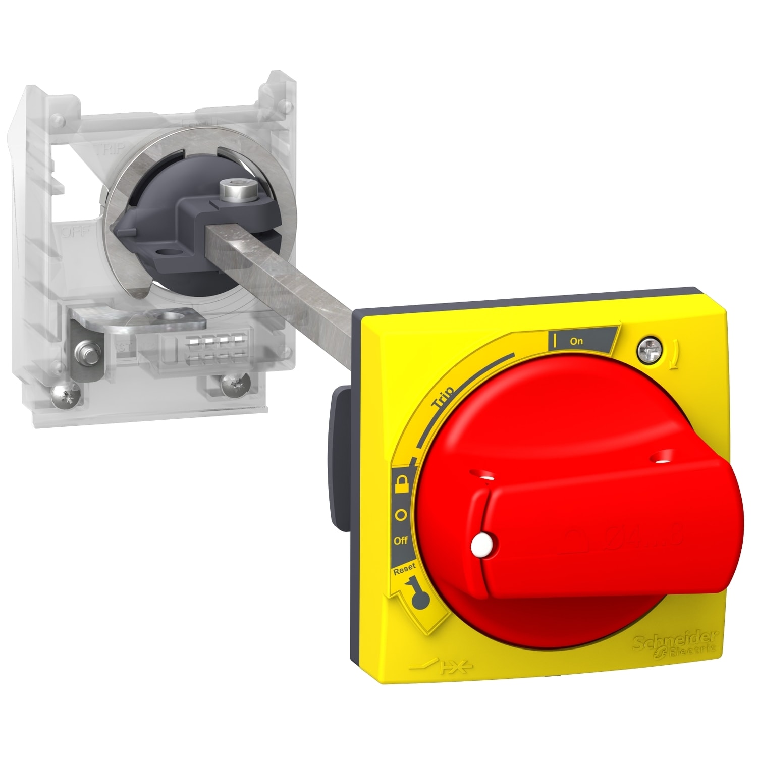 SCHNEIDER ELECTRIC - SNRGV2APN02 KIT IP54 PER GV2P/GV2L MANOVRA ROSSA