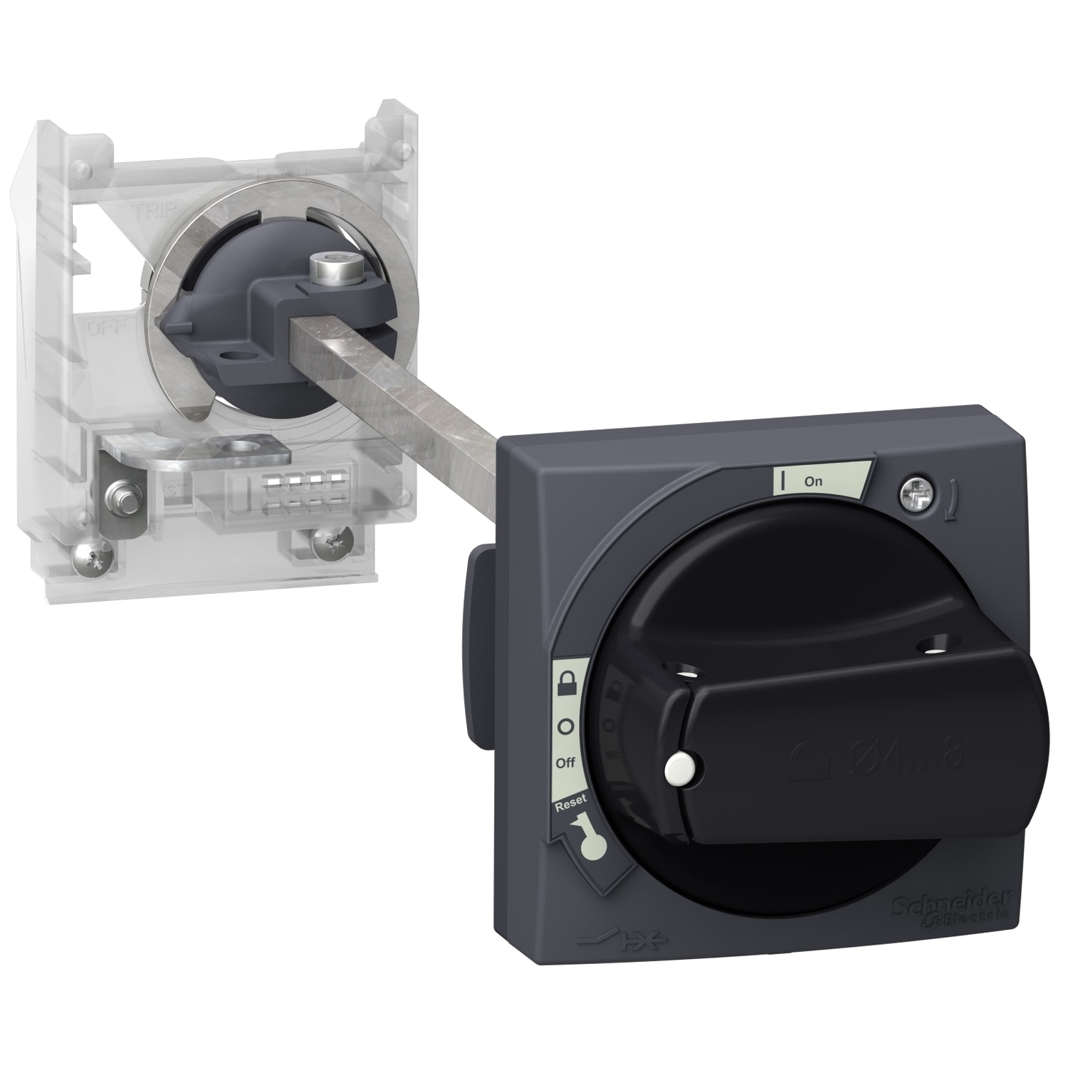 SCHNEIDER ELECTRIC - SNRGV2APN03 KIT IP65 PER GV2P/GV2L MANOVRA NERA
