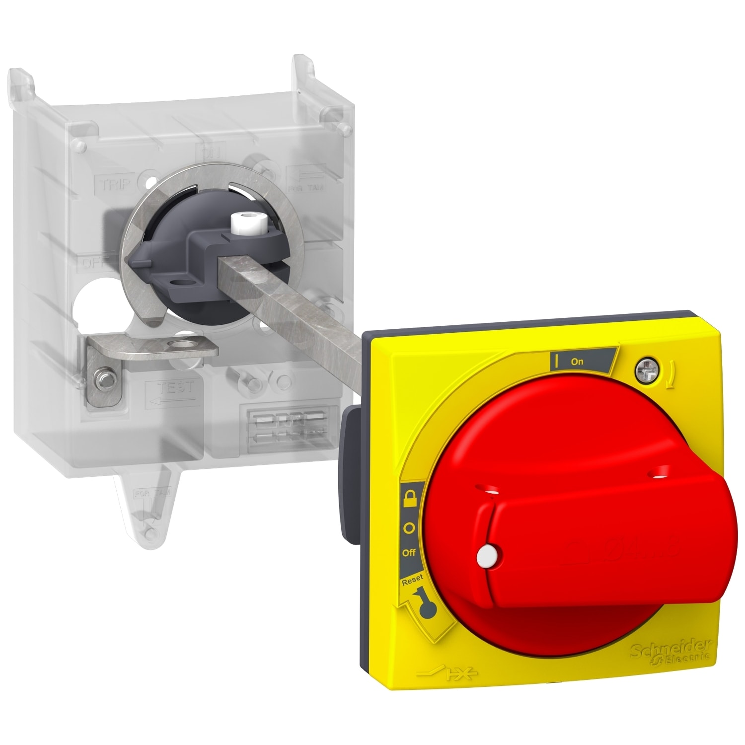 SCHNEIDER ELECTRIC - SNRGV3APN04 KIT IP65 PER GV3P/GV3L MANOVRA ROSSA