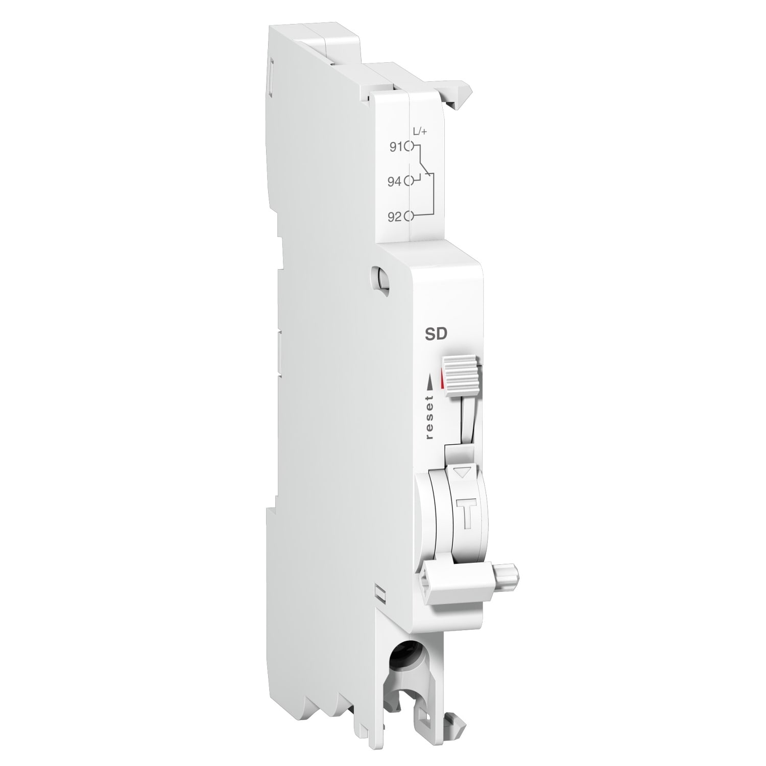 SCHNEIDER ELECTRIC - SNRA9N26907 Contatto ausiliario Acti9 SD per C40/C120/ID C40/C40 Vigi, 100mA to 6A, connessione dal basso