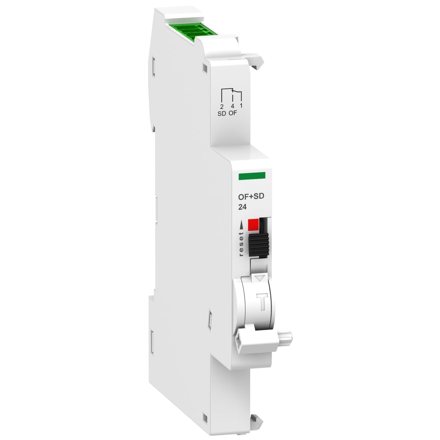 SCHNEIDER ELECTRIC - SNRA9N26899 Contatto segnalazione aperto-chiuso 24Vcc OF+SD24 con Ti24