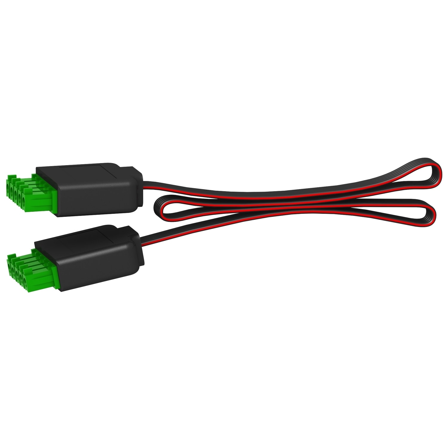 SCHNEIDER ELECTRIC - SNRA9XCAS06 Confezione 6 cavi 100mm per collegamento Ti24 con 2 connettori precablati