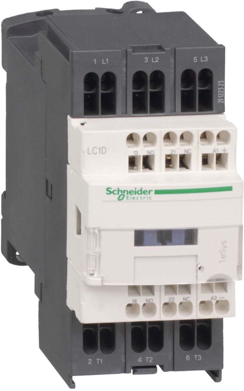 SCHNEIDER ELECTRIC - SNRLC1D253BL Contattore TeSys LC1D - 3 poli - AC3 440V 25 A - 24 V CC