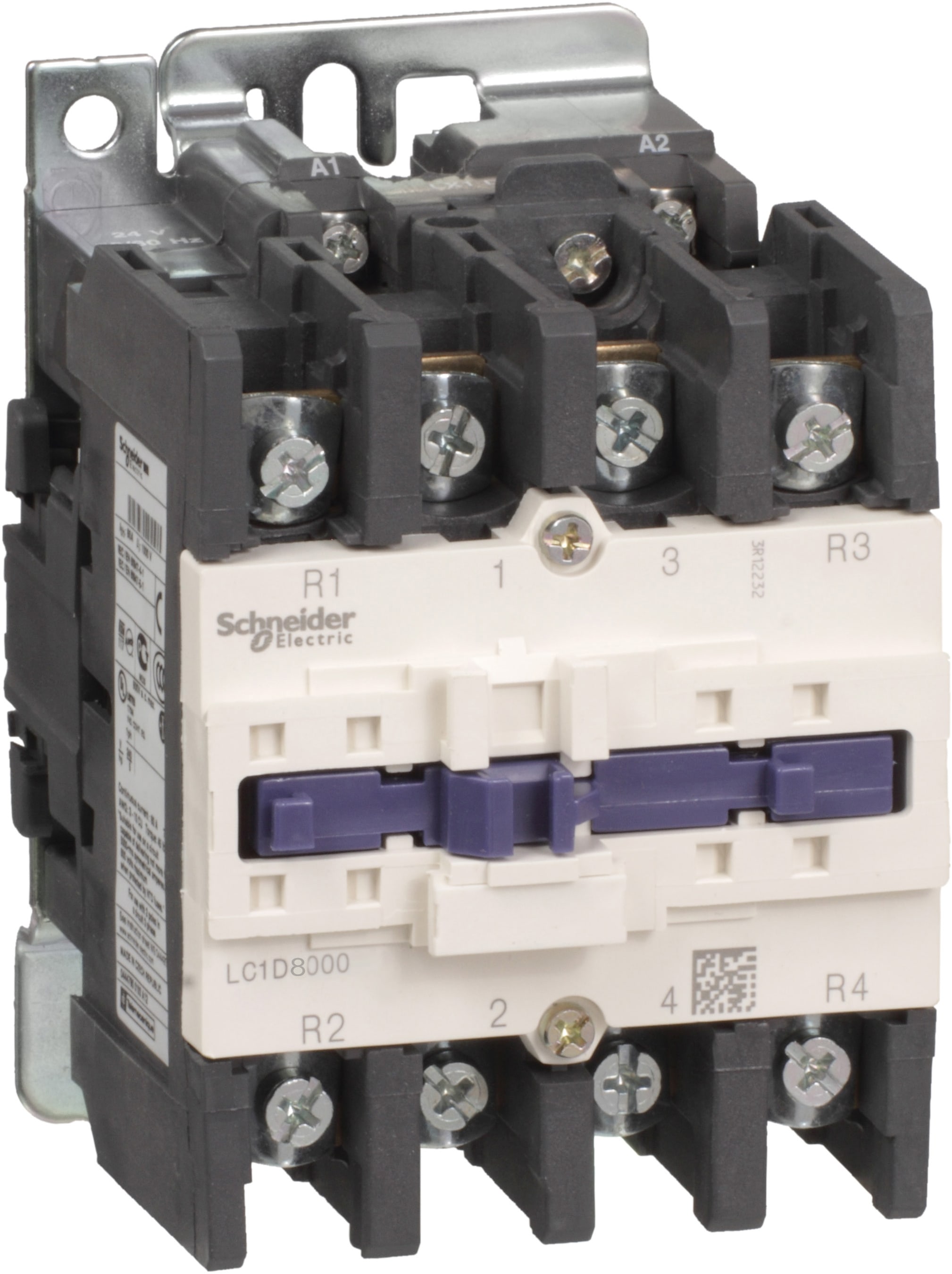 SCHNEIDER ELECTRIC - SNRLC1D80004M7 CONTATTORE 80A 220VAC 4P