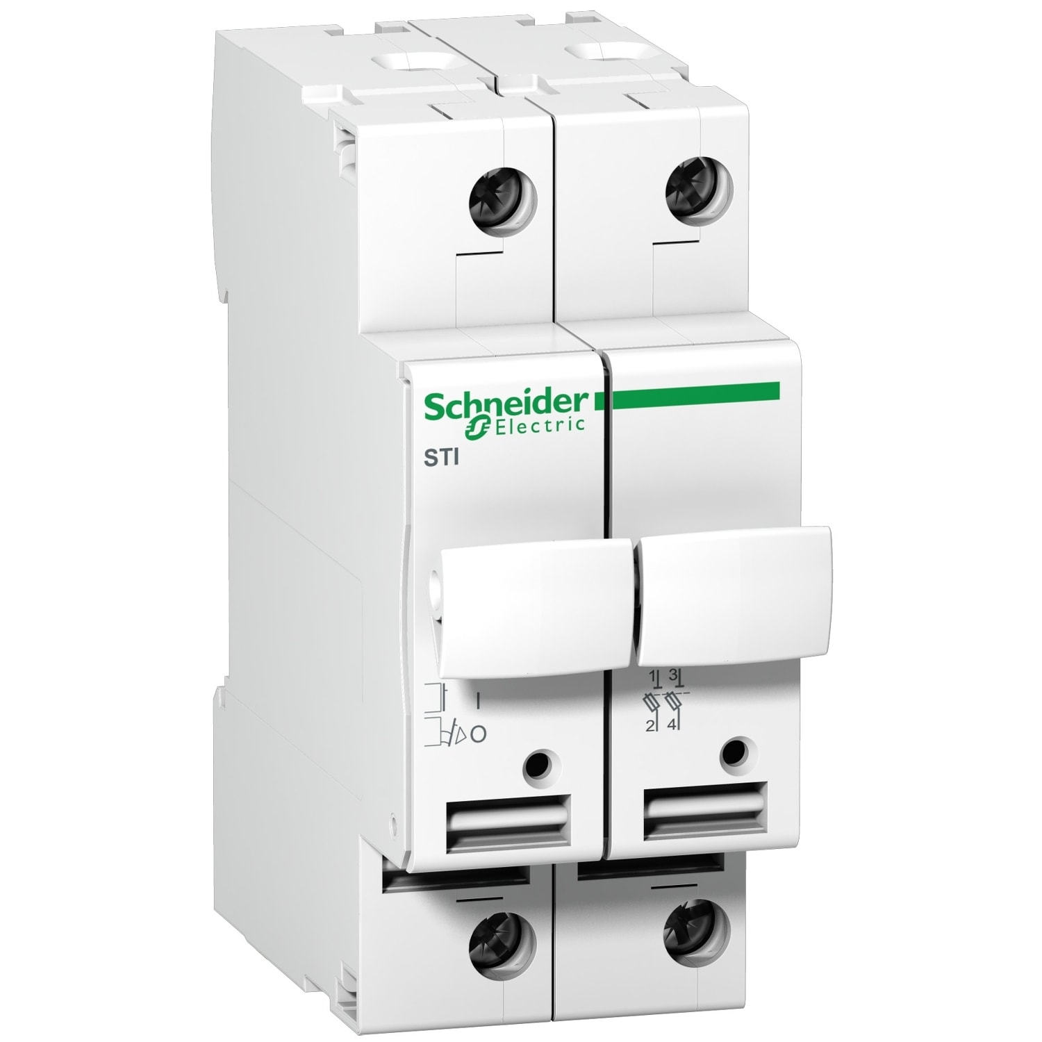 SCHNEIDER ELECTRIC - SNRA9N15650 Base portafusibile STI - 2P - 8.5x31.5 - 400 Vca
