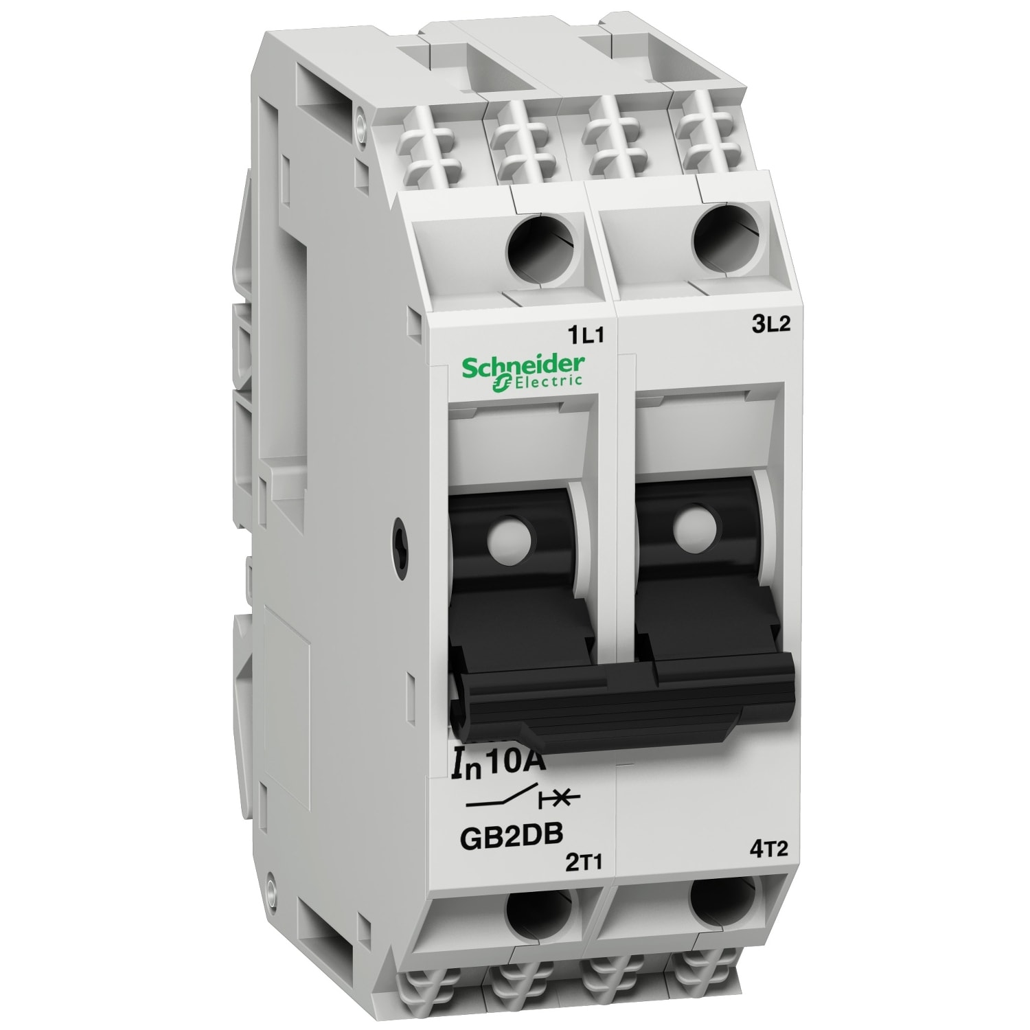 SCHNEIDER ELECTRIC - SNRGB2DB12 Interruttore TeSys per circuiti di controllo - GB2DB - 6 A - 2 poli - 2d