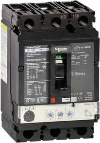 SCHNEIDER ELECTRIC - SNRNHGF36100U31XTW H-FRAME 150A 35KA 3P MLOGIC 3.2 100A