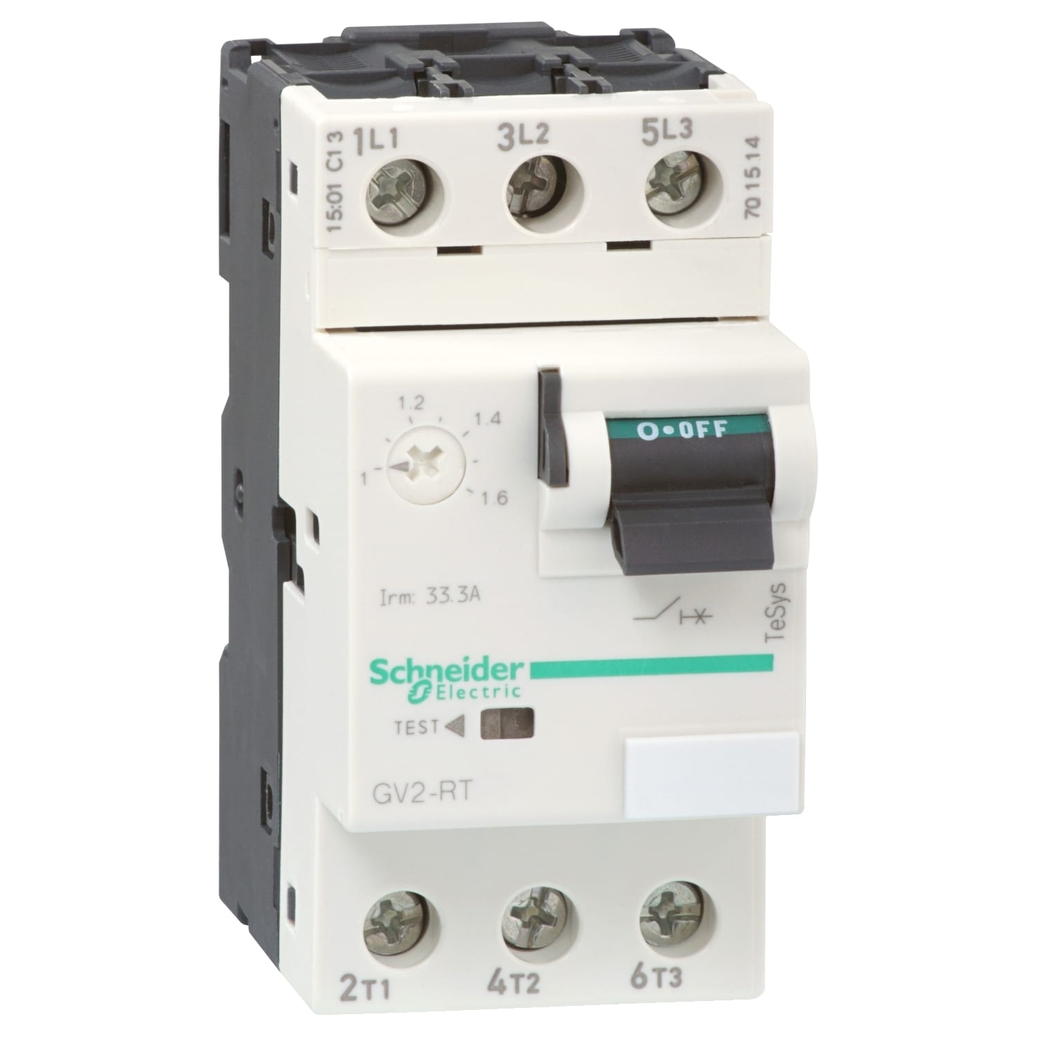 SCHNEIDER ELECTRIC - SNRGV2RT03 INTMAGTERGV2 LEVA 0,25-0,40A VITE