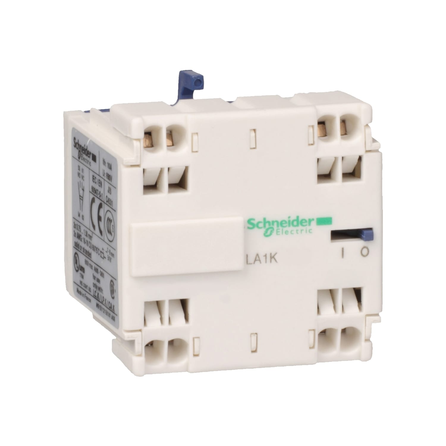 SCHNEIDER ELECTRIC - SNRLA1KN113 CONT.AUX. 1NC+1NO MOLLA