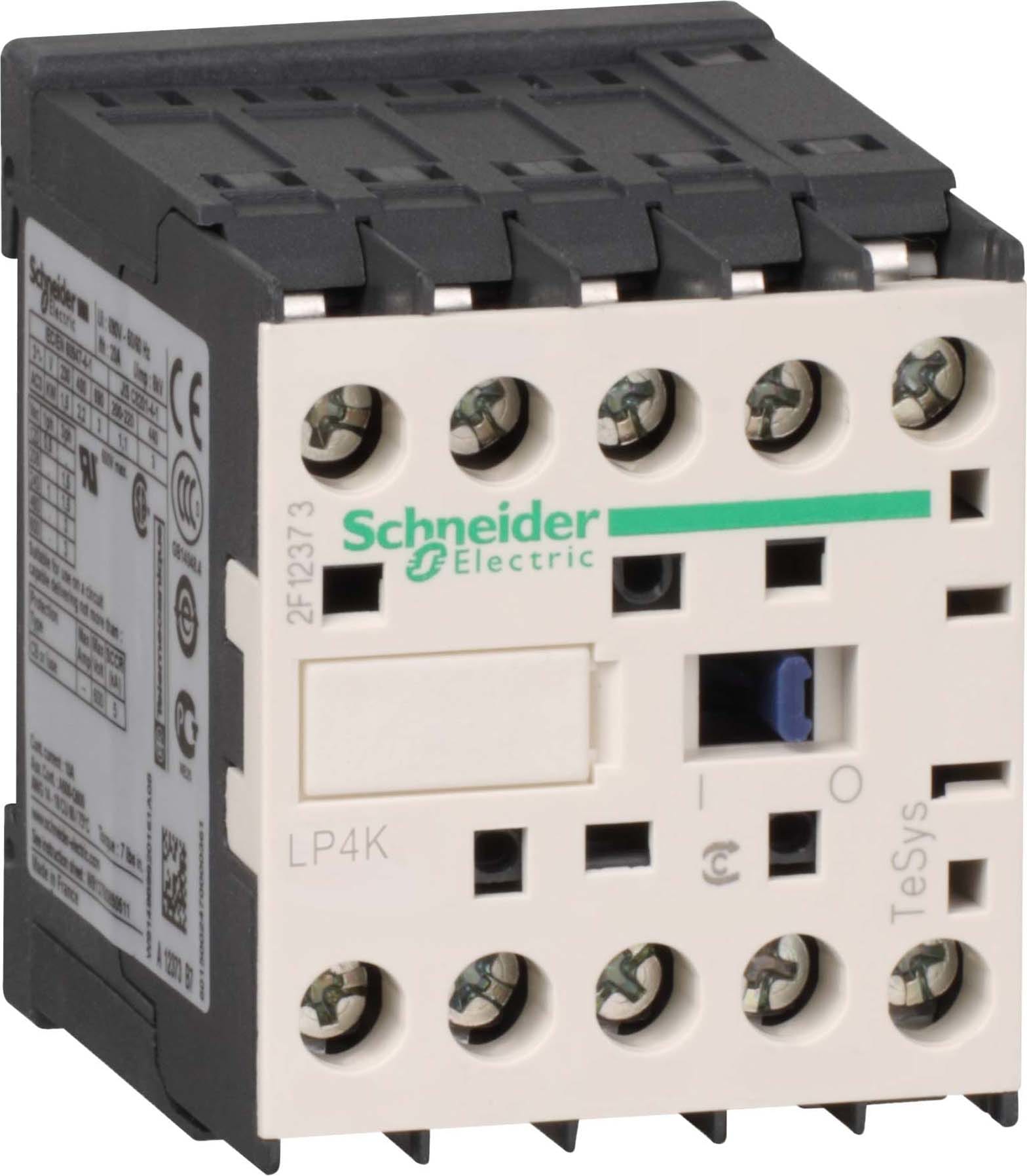 SCHNEIDER ELECTRIC - SNRLP4K09015BW3 CONTATTORE 9A 24VDC LC CIRST 3P