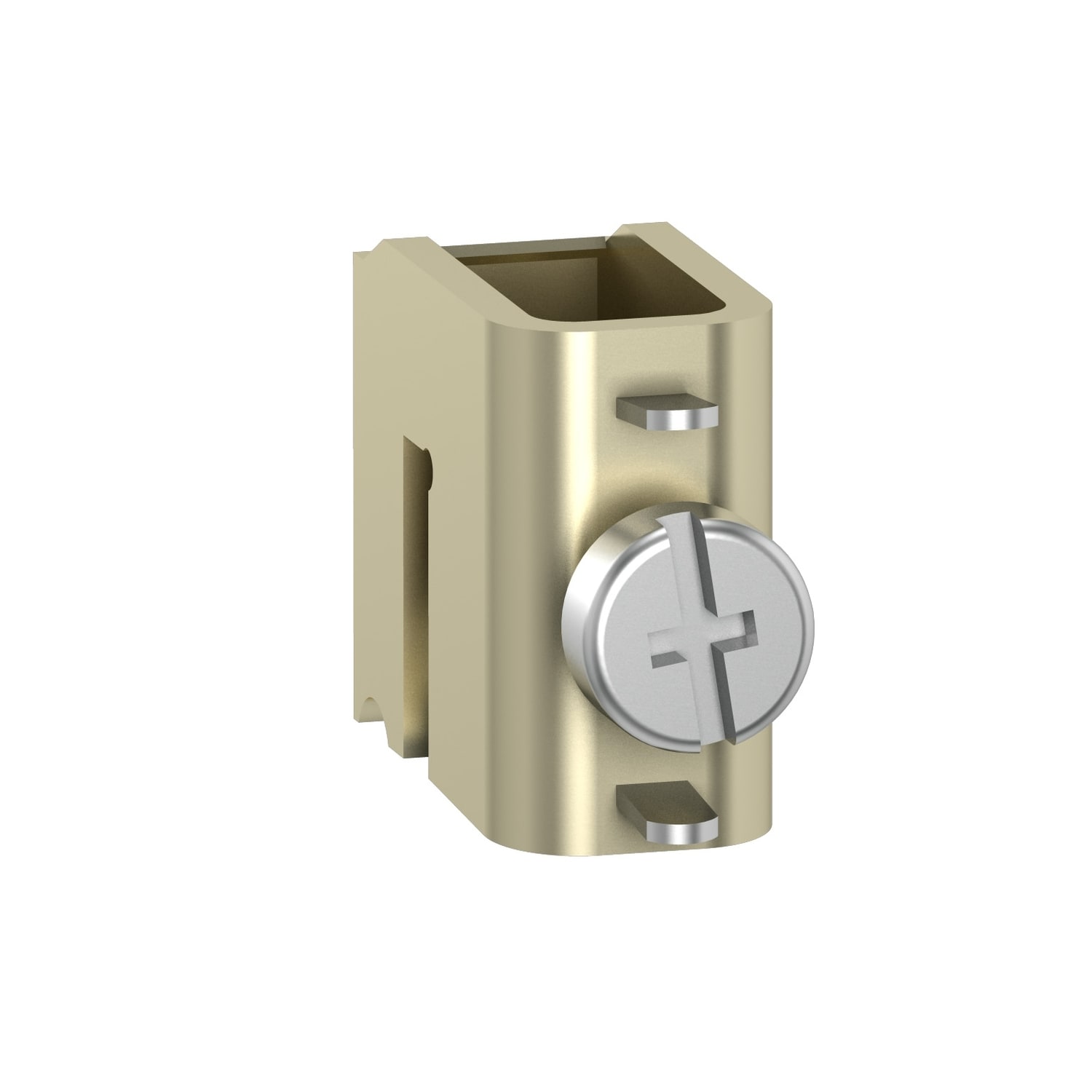 SCHNEIDER ELECTRIC - SNRLA9ZX01285 Connettore 1P per sbarre piatte dim. 5 mm - max 270 A - da 4 a 35 mm²