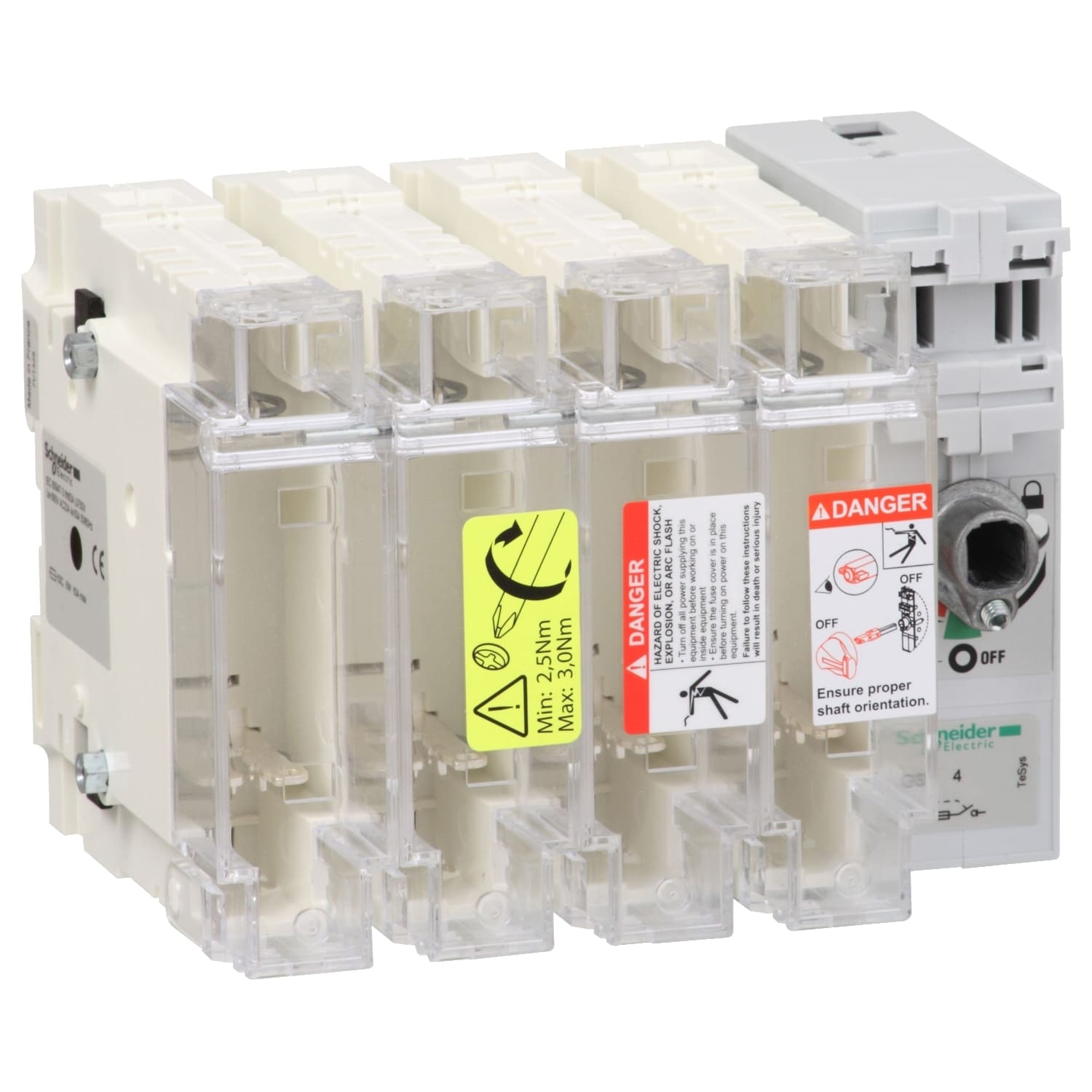 SCHNEIDER ELECTRIC - SNRGS2K4 INT SEZ FUS 4X 125A 22X58