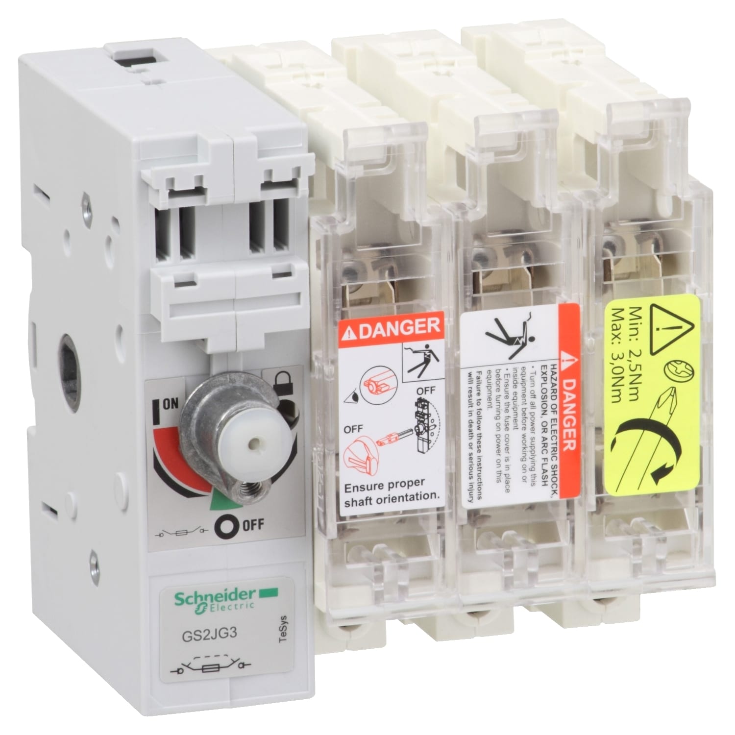 SCHNEIDER ELECTRIC - SNRGS2JG3 INT SEZ FUS 3X 100A 22X58