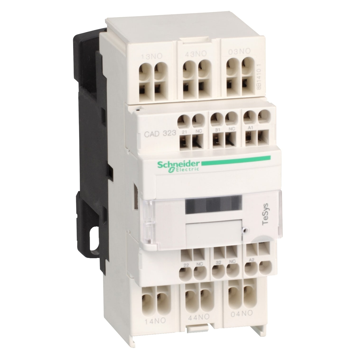 SCHNEIDER ELECTRIC - SNRCAD323BD Contattore ausiliario TeSys CAD323 - 3NO + 2 NC - - 10 A - 24 V CC