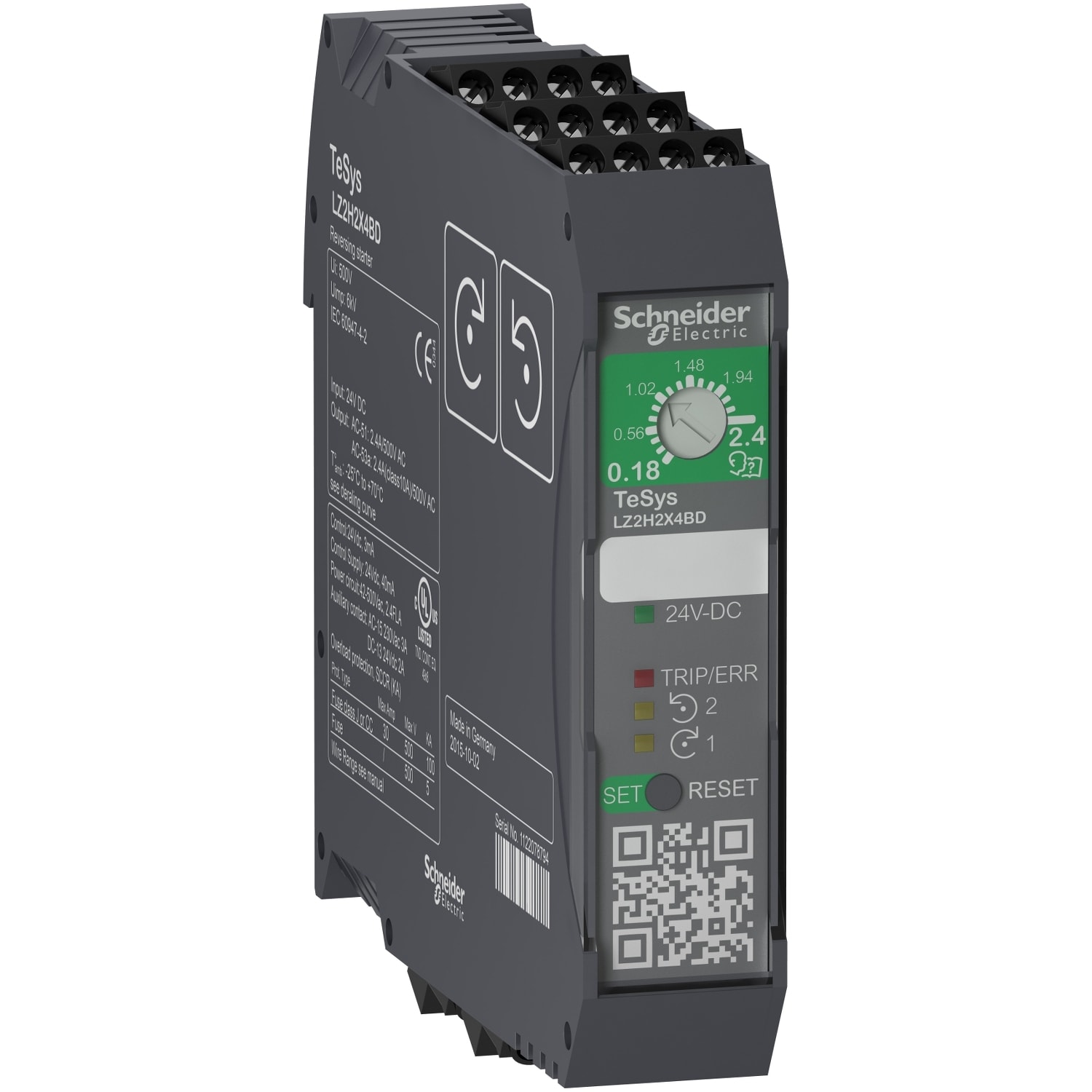 SCHNEIDER ELECTRIC - SNRLZ2H2X4FU Teleinvertitore 0,75KW 110-230 vac vite