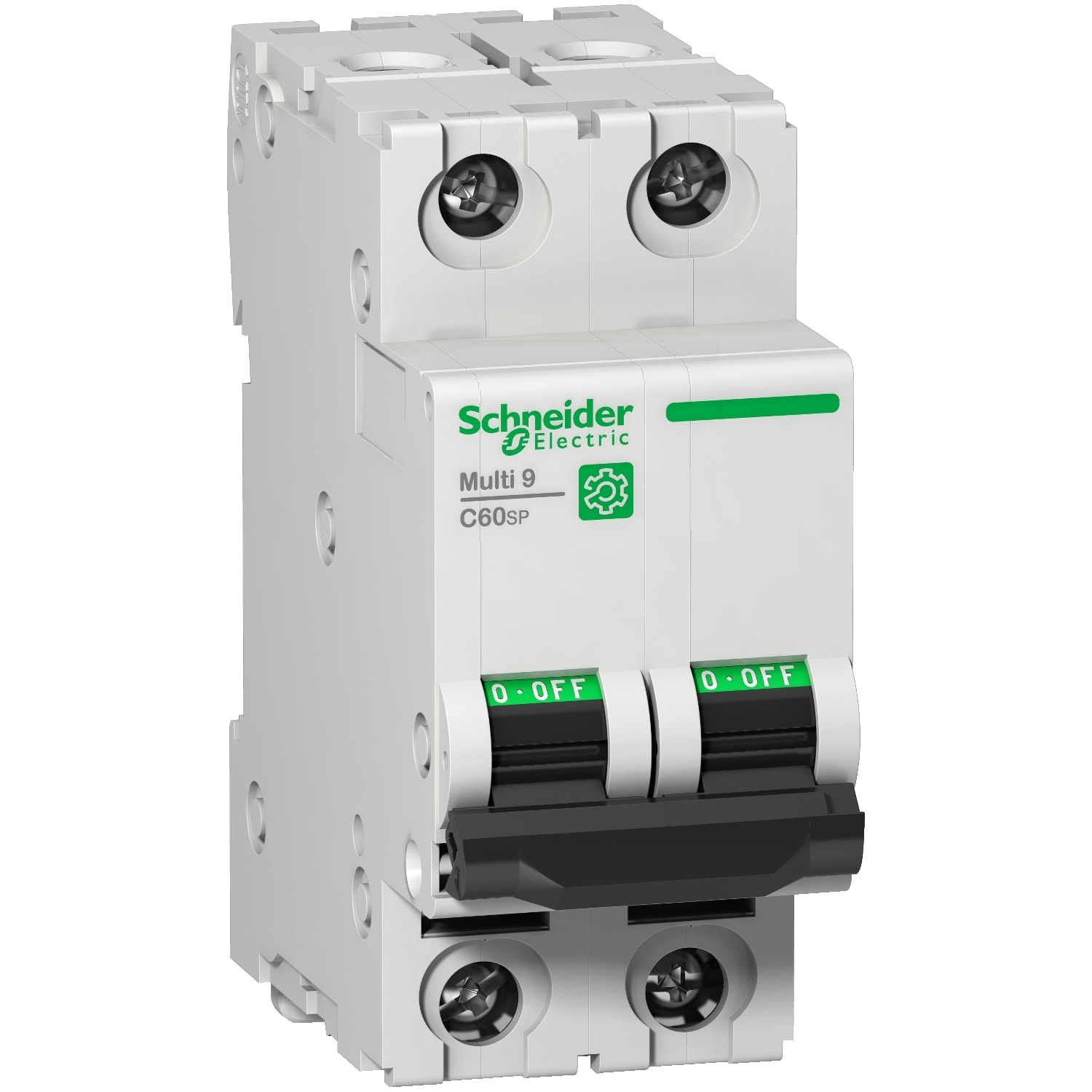 SCHNEIDER ELECTRIC - SNRM9F21204 C60SP 2P B 4A 10KA 480Y/277V UL1077
