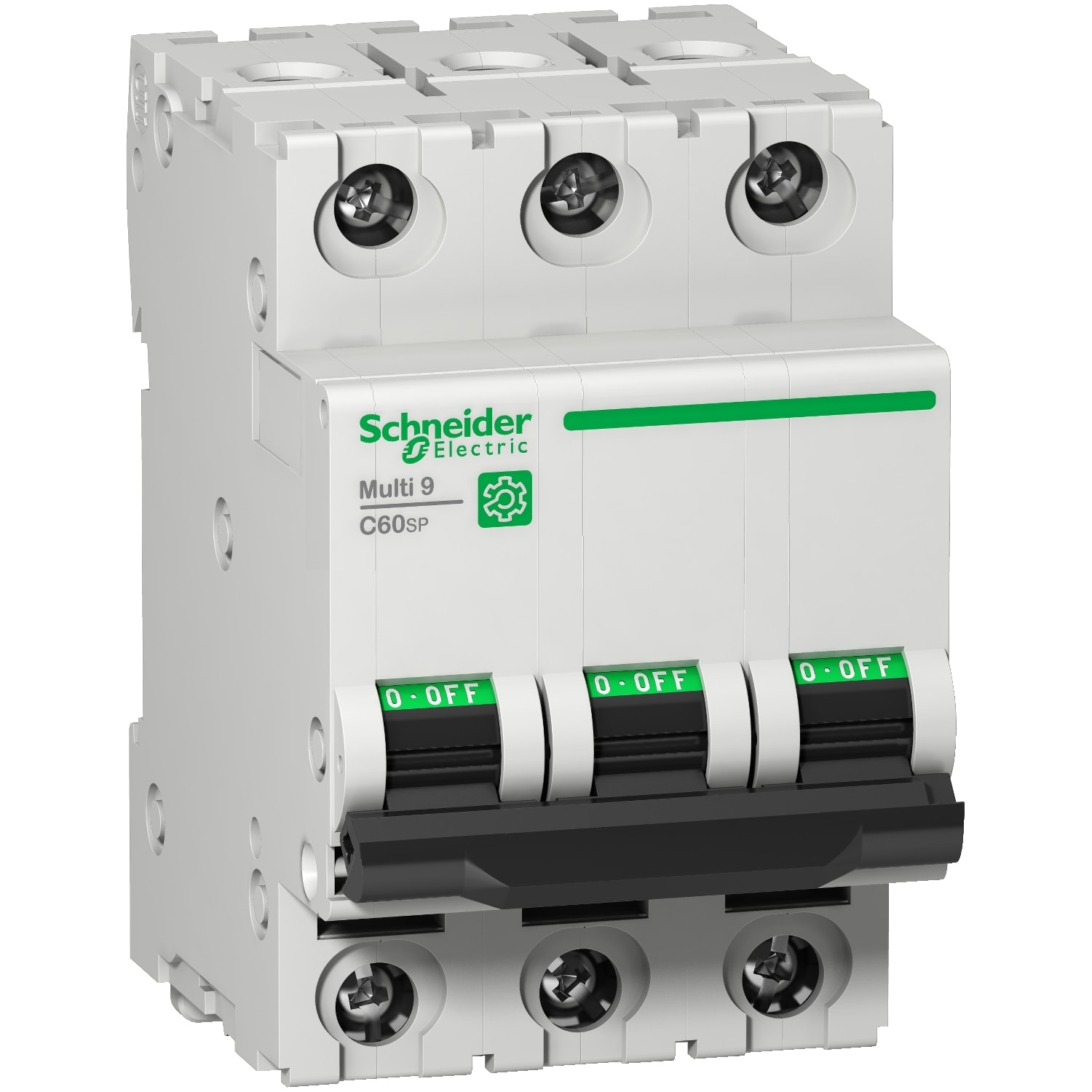 SCHNEIDER ELECTRIC - SNRM9F21306 C60SP 3P B 6A 10KA 480Y/277V UL1077
