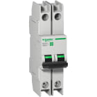 SCHNEIDER ELECTRIC - SNRM9F52202 Multi 9 - C60BPR - MCB - 2P - 2 A - C Curve - 480Y/277 V - 10 kA - UL 489