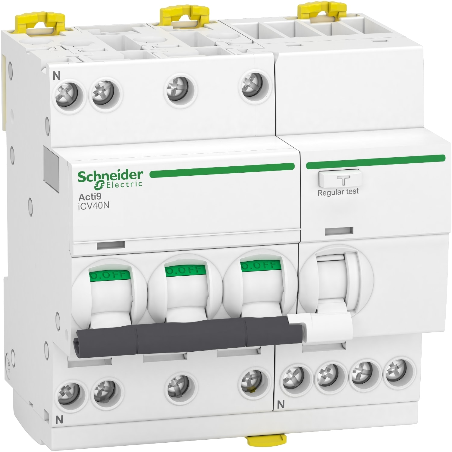 SCHNEIDER ELECTRIC - SNRA9DE3716 INT.MTD ICV40N 3P+N C 16A 30MA TIPO AC