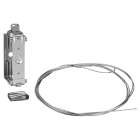 SCHNEIDER ELECTRIC - SNRKBA40ZFSU Canalis - Staffa di fissaggio universale e cavo in acciaio da 3 m per KBA