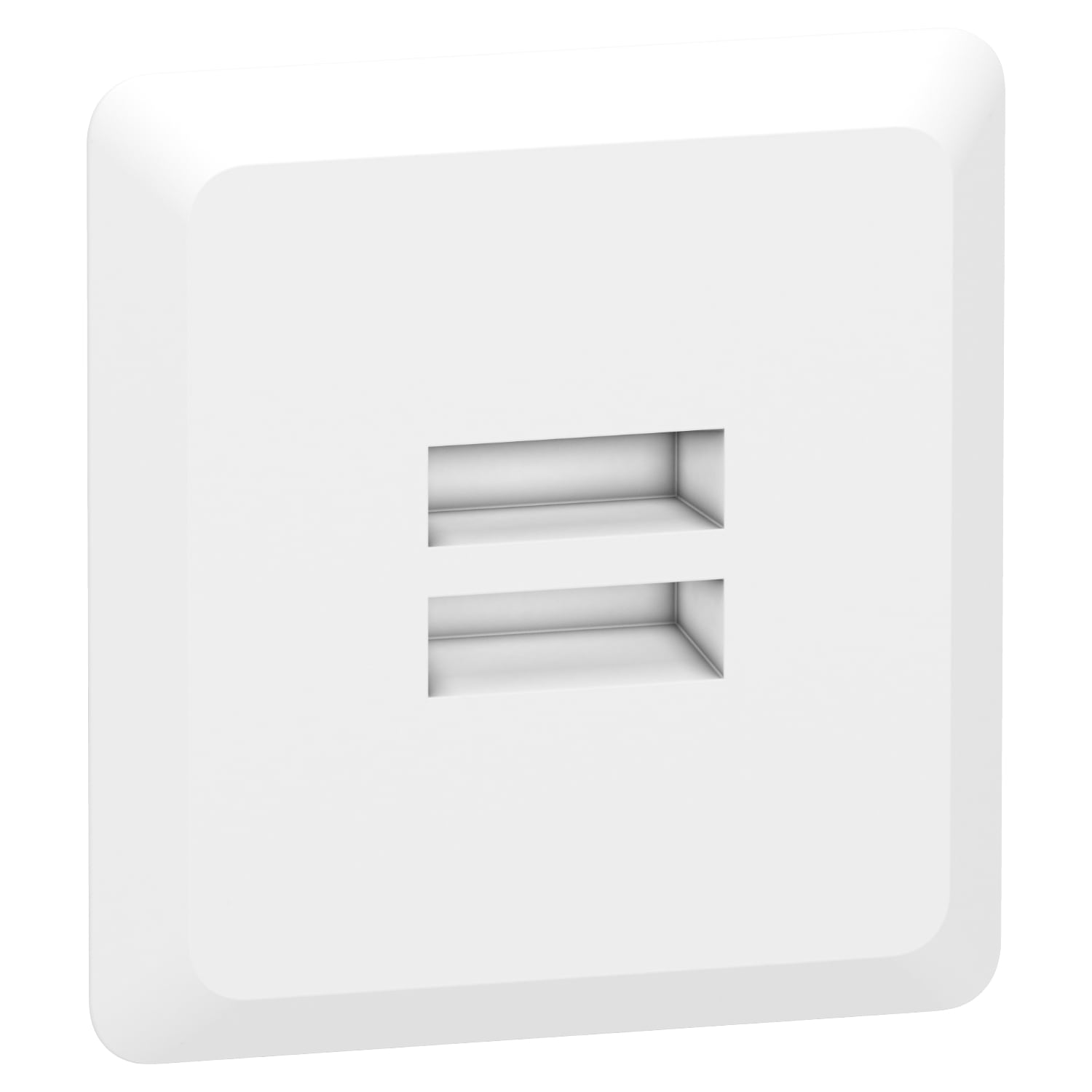 SCHNEIDER ELECTRIC - SNRKBC16ZB1 Blanking plate, Canalis KB, for outlet connectors, IP55