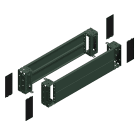 SCHNEIDER ELECTRIC - SNRNSYSPF6200 Pannelli fronte e retro e angolari dello zoccolo 600x200