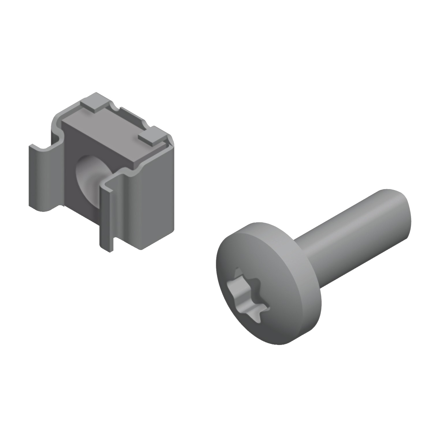 SCHNEIDER ELECTRIC - SNRNSYAPFWM KIT PER FISSAGGIO ZOCCOLI A CASSETTE