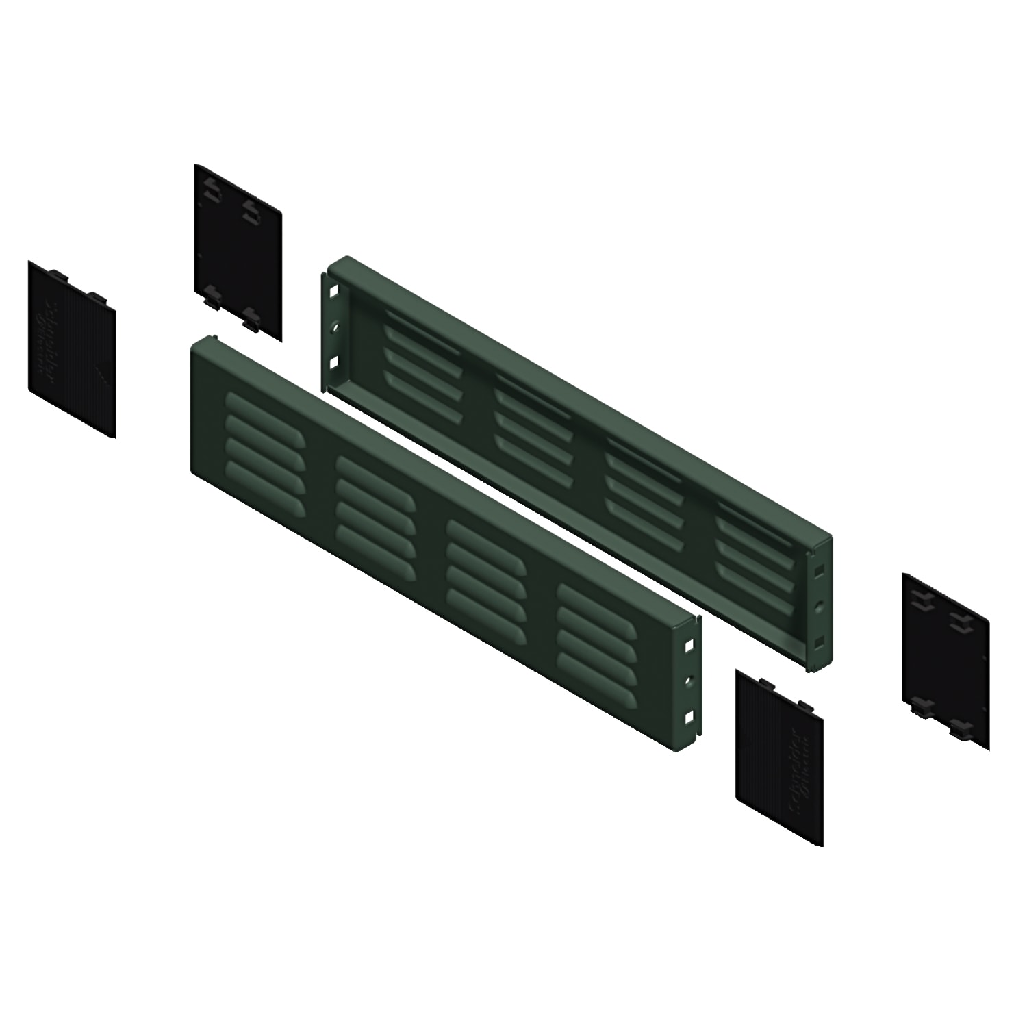 SCHNEIDER ELECTRIC - SNRNSYSPV8100 2 LATERALI VENTILATI ZOCCOLO 800X100