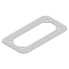 SCHNEIDER ELECTRIC - SNRNSYTLDFL Piastra passacavi per membrane 345X130 - PanelSeT S3D