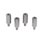 SCHNEIDER ELECTRIC - SNRNSYEX206 Hexagonal spacers M6 height 20 for raising mounting plates, etc. Supply: 100
