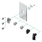 SCHNEIDER ELECTRIC - SNRNSYSTDCXH Replace. Round lock, DB 3mm, for Spacial S3X enclosure, 100% stainless steel