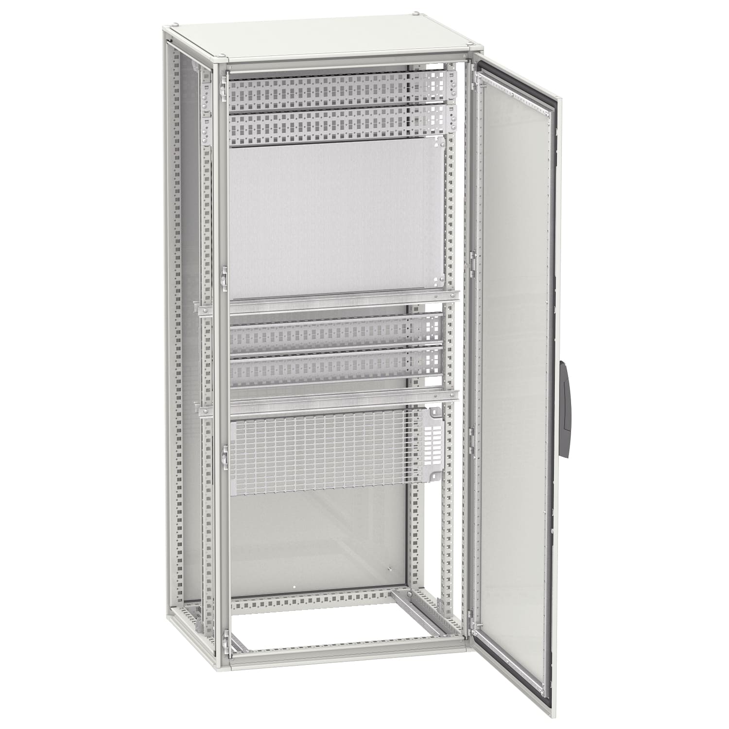 SCHNEIDER ELECTRIC - SNRNSYSFBK19 Kit di affiancamento per PanelSeT SF euipaggiato di rack 19"
